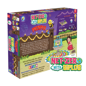 Jeu de société festif durable certifié STEM pour enfants de 6 ans et plus, zéro émission, avec Biplob - Product Image 1