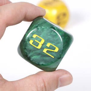 Cubo de Dobleación de Backgammon para Torneos con Esquinas Cuadradas, Dados de Ludo al por Mayor, Cubo de Dobleación de Backgammon AL MALIK CRAFT - Product Image 4