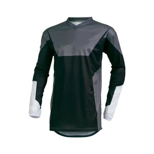 Jersey de Ciclismo de Montaña para Hombre, Personalizable con Impresión Digital, Transpirable, Ligero, 140GSM, 100% Poliéster, Manga Larga, Kit de Carreras Personalizado para Equipo - Product Image 1