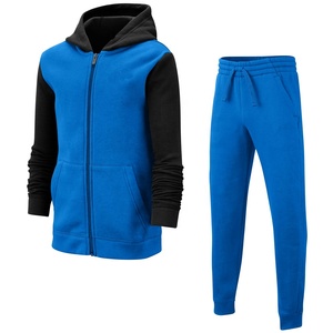 Wholesale Two Piece Jogger Track Suit Zipper Cotton <b>Sweat</b> <b>Set</b> Men Tracksuits - Product Image 6
