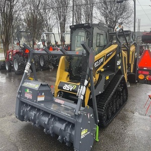 รถตักล้อยาง ASV พร้อมเครื่องย่อยเศษไม้ เครื่องยนต์ดีเซล ระบบเกียร์ PLC และปั๊ม - ประสิทธิภาพสูง รับประกัน 2 ปี จัดส่งรวดเร็ว - Product Image 6