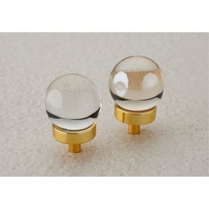 Zinc Glass Modern Furniture <b>Knob</b> <b>For</b> Cabinet Drawer <b>Dresser</b> Wardrobe Kitchen Bathroom Home Office Living Room Bedroom Apartment - Product Image 4