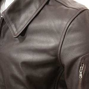 Chaqueta de Cuero de Moda para Hombre, Estilo Moderno, Chaqueta de Invierno para Hombre, Tejido Cálido, Color Sólido - Product Image 5