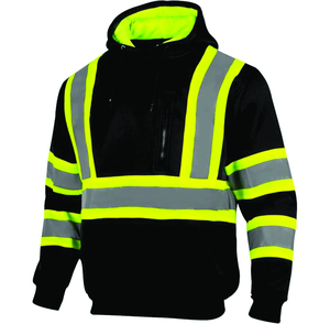 Veste de sécurité résistante à l'eau, haute visibilité, vêtements de travail réfléchissants pour les travaux de construction en plein air et les travailleurs routiers - Product Image 3