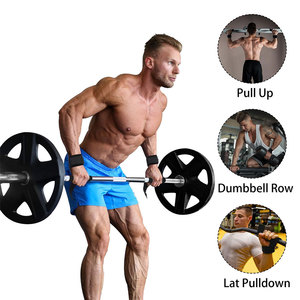 Customized Packaging Weightlifting Straps Lightweight Premium Grip Enhancement Soft <b>Padded</b> Foam Use Wholesale <b>Cheap</b> Price Straps - Product Image 6