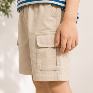 Premium Quality Boys Woven Trousers Polyester Cotton Short Pants Breathable Everyday Wear - Product Image 6