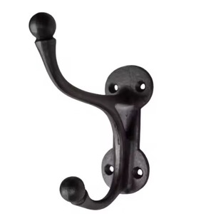 Crochets muraux en métal au design élégant, porte-manteau, porte-sacs et porte-chapeaux à fixer au mur pour l'entrée - Product Image 1