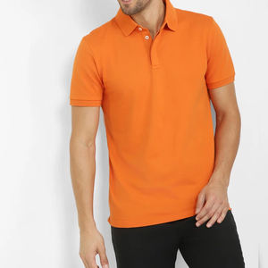 Polos de Manga Corta para Hombre de Alta Calidad, con Patrón Sólido, Tallas Grandes, con Bordado Personalizable, Precio Bajo al por Mayor - Product Image 1