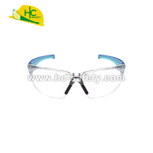 HC SAFETY Half-Frame Safety <b>Glasses</b> <b>Polycarbonate</b> Lens Anti-Fog TR90 Frame Construction Site Protection - Product Image 2