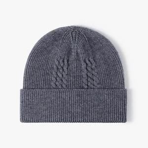 Warm <b>Wool</b> <b>Beanies</b> For Men And Women Soft Knit Caps Cozy Winter Hats Stylish Comfortable Headwear Versatile Fashion For Cold Days - Product Image 2