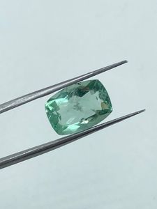 Natural Rectangular Cut Top Quality Fluorite Green <b>Colour</b> 8.57Cts For Jewelry Making - Product Image 2