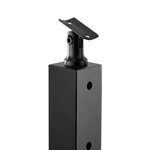 Palo per Ringhiera in Acciaio Inox con Fori Orizzontali 36x2x2, Confezione da 1 Pezzo, con Fori Pre-Forati - Product Image 4