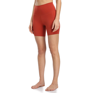 ชุดโยคะขาสั้นพร้อมผ้าสไปเด็กซ์ยืดหยุ่นสำหรับผู้หญิง - Product Image 3