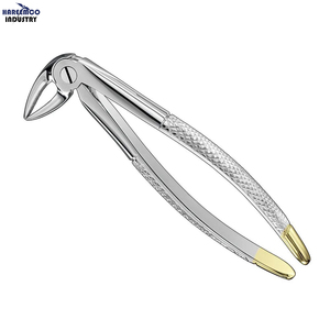Forceps d'extraction manuels de marque personnalisée, taille anglaise 33L, diamant argenté, certifié CE Classe I - Product Image 1