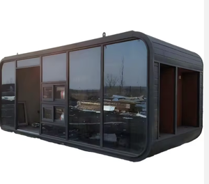 Maison conteneur extensible en acier moderne, design respirant pour utilisation mobile en extérieur, applications supermarché et hôtel, garantie 5 ans - Product Image 1