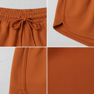 Women's Light Summer Shorts Breathable Fabric <b>Elastic</b> Waist Casual Wear Shorts OEM Bulk Manufacturer - Product Image 5