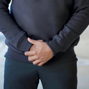 Sudadera de Alta Calidad con Logotipo Personalizado Bordado para Hombre, Sudadera de Felpa de Algodón Grueso de 400 g/m², Cuello Redondo, Talla Grande - Product Image 3