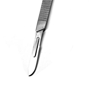 Premium Scalpel Handle No. 3 Stainless Steel Surgical BP Handle for Precision Incision & Dissection Scalpel Handle Blade Holder - Product Image 6