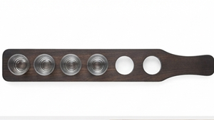 Support à verres en bois de qualité supérieure, élégant et stylé, parfait pour la présentation sur comptoir, table, bar et en cuisine. - Product Image 5