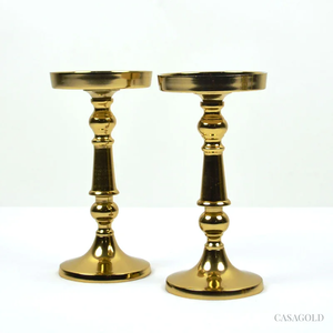 Durable Unique Handmade Solid Iron <b>Candlestick</b> <b>Holder</b> for Home Wedding Easter Christmas Party Decoration - Product Image 5