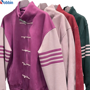 Veste d'hiver tendance pour homme, nouveau produit, best-seller, col montant, boutons plats, coupe ample avec poches - Product Image 3