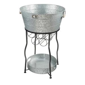 Nouvelle Arrivée Bac à Vin Métallique Écologique pour Jardin, Bac Ovale en Fer Galvanisé, Bac en Étain, Bac à Vin Ovale, Personnalisable en Taille, Forme et Couleur - Product Image 4