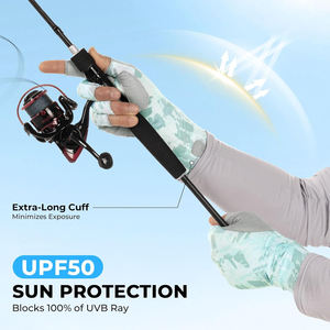 Guantes Profesionales Anti-Sudor para Pesca de Verano, de Secado Rápido, para Pesca y Ciclismo, Cómodos y Refrescantes - Product Image 4