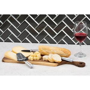 Planche à découper en bois de style pagaie classique - Non toxique, facile à nettoyer, compatible lave-vaisselle - Product Image 4