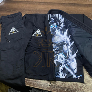 Kimono de BJJ Personalizado, 100% Algodón, 450 g/m², Tejido Perlado, Sublimado, Resistente a la Encogimiento, Transpirable, Unisex, para Adultos, Jiu-jitsu Brasileño - Product Image 1