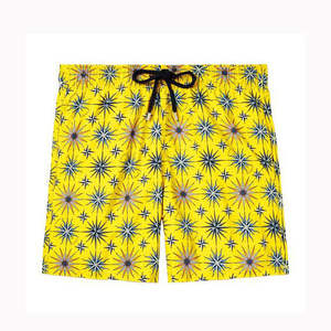 Summer Swimwear Men Quick Dry Vacation Beach Shorts Lightweight Breathable Fabric Custom OEM Factory Bulk Supply - Product Image 4