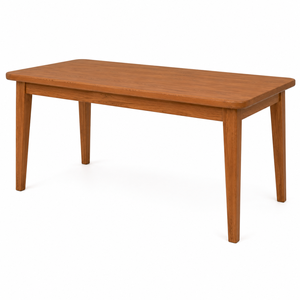 Table à manger rectangulaire en bois massif scandinave moderne, 6 places, écologique, stable, meubles pour la maison - Product Image 3