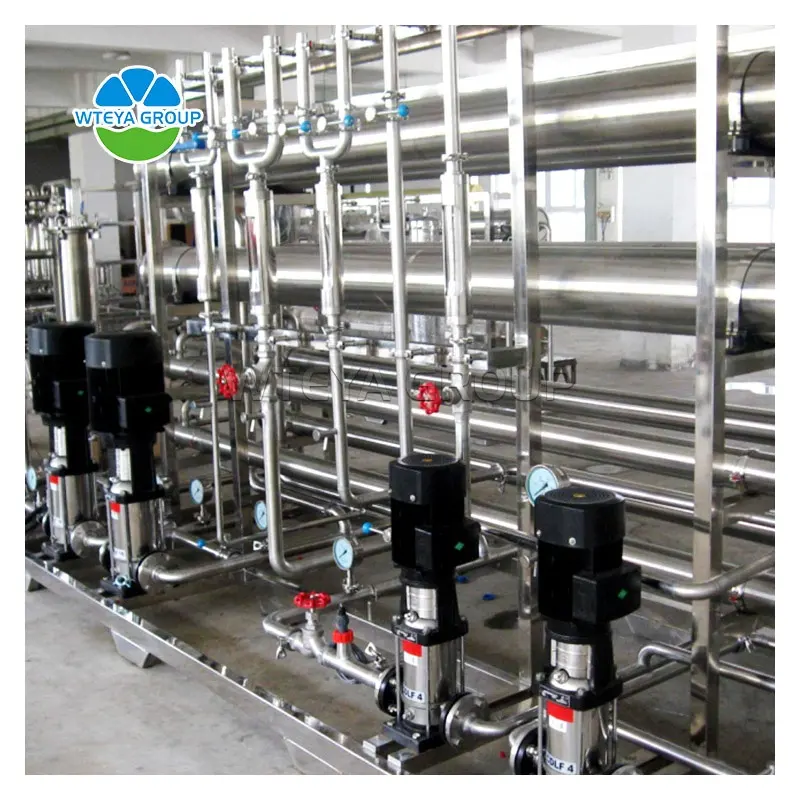 Processeur d'osmose inverse industriel ultrafiltration purificateur d'eau ultrapure