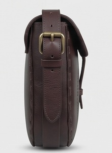 Sac bandoulière vintage en cuir artisanal, sacoche bohème sculptée à la main, sac à bandoulière en cuir véritable de qualité supérieure pour femme - Product Image 2