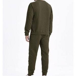 Wholesale Heavyweight Fleece Men's Sweatsuit 2-Piece Hoodie O-Neck <b>Jogger</b> <b>Set</b> <b>Plus</b> <b>Size</b> Printed Sweatshirt Sweatpants for Men - Product Image 2