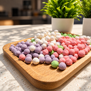 ไข่มุกบัวลอยสีฟ้าสดใส KEI FU สำหรับชานมไข่มุก ขายส่ง - Product Image 4