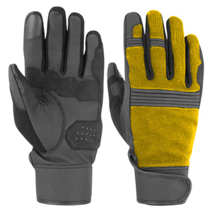 Wholesale Heavy-Duty Construction Safety Gloves Comfortable Reinforced <b>Synthetic</b> <b>Leather</b> Cut Resistance Working Gloves - Product Image 3