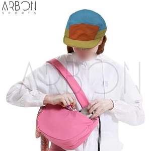 Casquette à visière plate tendance, logo personnalisé, style streetwear, hip-hop, bonne qualité, service OEM ODM, durable, légère, casquettes 5 panneaux - Product Image 6