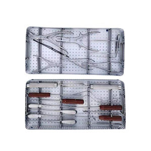 Instruments orthopédiques manuels en acier inoxydable allemand, boîte stérilisée, pour chirurgie de la colonne lombaire, autoclavables, ensemble sous blister, CE - Product Image 4