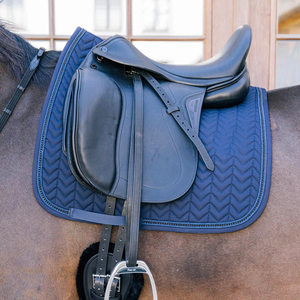 Tapis de selle demi-selle OEM d'usine pour l'équitation avec logo, pour dressage anglais - Product Image 6