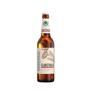 Bière sans alcool authentique Clausthaler Original 20x0.5L Bouteilles en verre Non alcoolisées <0.5% ABV Cuivré selon la loi sur la pureté - Product Image 1