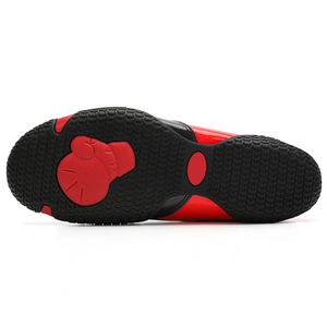 Chaussures de boxe montantes à soutien de la cheville, à lacets sécurisés, en polyester, avec semelle ergonomique flexible, personnalisables, pour le combat - Product Image 2