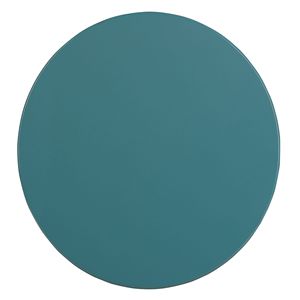 Tavolino Rotondo Teal con Ripiano Inferiore per Arredamento Soggiorno - Product Image 4
