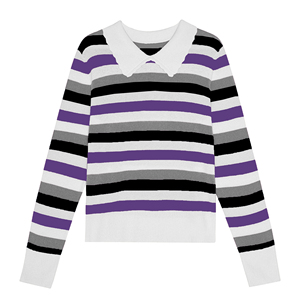 Zeta Phi Beta <b>Women's</b> Casual Solid Button V-neck Cotton <b>Cardigan</b> Winter Knitted Custom Sizes Breathable Lace Streetwear - Product Image 5