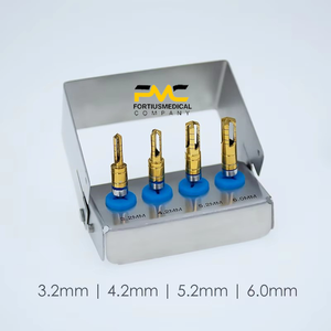 Forets chirurgicaux pour la collecte d'os et la préparation du site d'implantation en chirurgie implantaire, pour une exploitation efficace d'os autogène. - Product Image 4