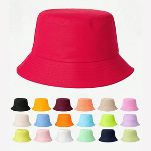 Bucket hats wholesale distributor polyester hats logo hats summer hats for travel hat beach hat supply - Product Image 5