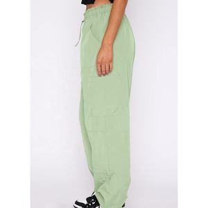 High Demand Cargo Jeans High Waist <b>Loose</b> Casual <b>Trousers</b> Vintage Lady Multi Pocket Streetwear Straight Cargo Denim Jeans Pants - Product Image 5