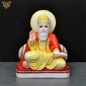 Marble Guru Nanak Dev Ji Murti | Sikh Guru <b>Statue</b>, Guru Nanak Marble Idol & <b>Religious</b> <b>Statue</b> by MALIYAS Jaipur - Product Image 3