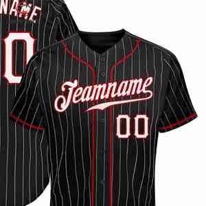 Uniformes Deportivos Personalizados Unisex Transpirables, Camisetas de Béisbol y Sóftbol Cortas con Estampado, Técnica de Sublimación, Uniformes de Equipo 100% Poliéster - Product Image 1
