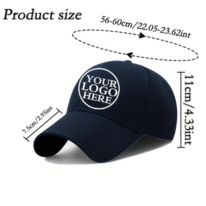 Casquette de baseball ajustée pour hommes, vierge, personnalisable avec logo brodé, casquette de sport à 6 panneaux, vente en gros - Product Image 3