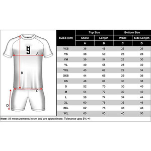 Maillot de football personnalisé du Chili pour homme, manches courtes, design tendance à pois, impression sublimée, vêtements de sport respirants, coupe classique, toutes saisons - Product Image 5